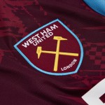 Camiseta de Local Sin Patrocinador West Ham United 2026/27 para Mujer Camiseta de Local Sin Patrocinador West Ham United 2026/27 para Mujer