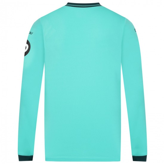 Mujer Camiseta de Manga Larga de Visitante Wolverhampton Wanderers 2025/26