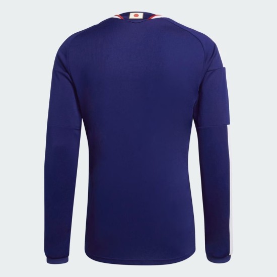 Hombre Japón 2026 Local Copa del Mundo Camiseta de Manga Larga Hombre Japón 2026 Local Copa del Mundo Camiseta de Manga Larga