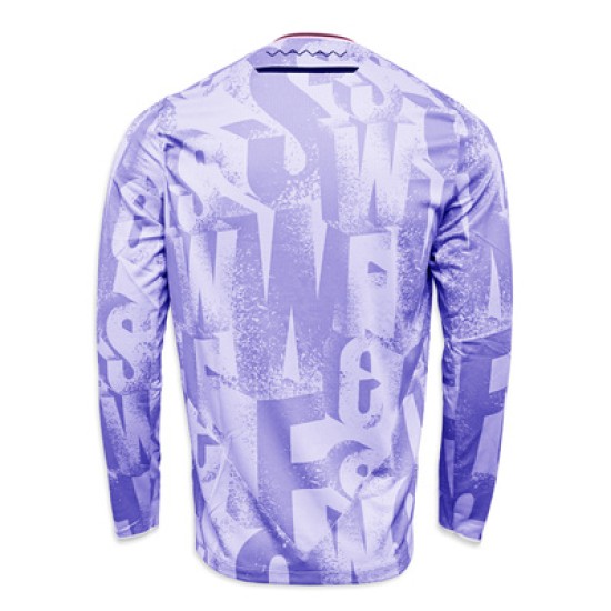 Camiseta de manga larga visitante 2025/26 del Sheffield Wednesday para hombre Camiseta de manga larga visitante 2025/26 del Sheffield Wednesday para hombre