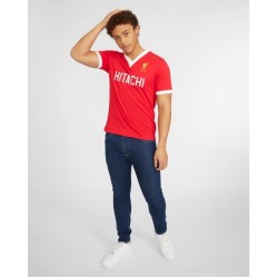 Camiseta retro local Hitachi Liverpool 1979 de hombre Camiseta retro local Hitachi Liverpool 1979 de hombre