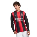 Camiseta de manga larga de local Milan 2026/27 para hombre Camiseta de manga larga de local Milan 2026/27 para hombre