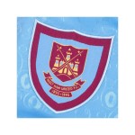 Camiseta retro visitante aniversario hombre West Ham United 1995 azul celeste Camiseta retro visitante aniversario hombre West Ham United 1995 azul celeste