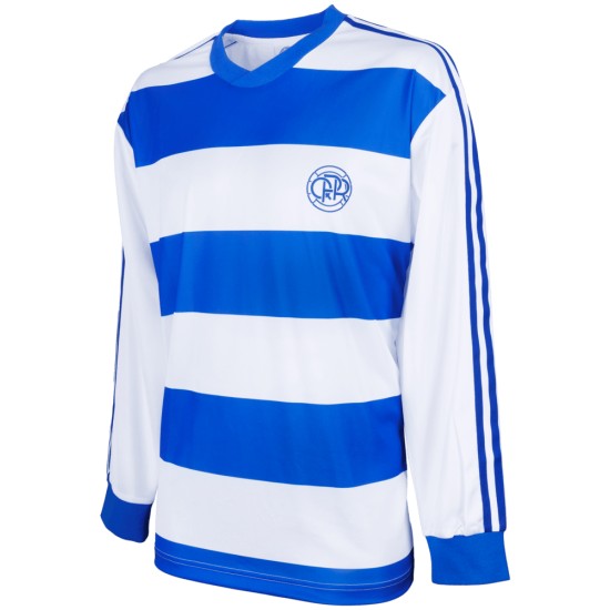 Camiseta Retro de Manga Larga Local 1977/78 de Queens Park Rangers para Niño Camiseta Retro de Manga Larga Local 1977/78 de Queens Park Rangers para Niño
