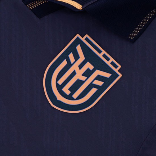 Camiseta manga larga visitante Ecuador 2026 Copa del Mundo niño