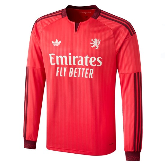 Camiseta Visitante Manga Larga Hombre OL 2026/27