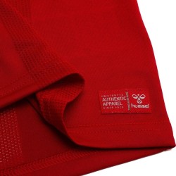 Camiseta Mundial 2026 Local Manga Larga Dinamarca Hombre