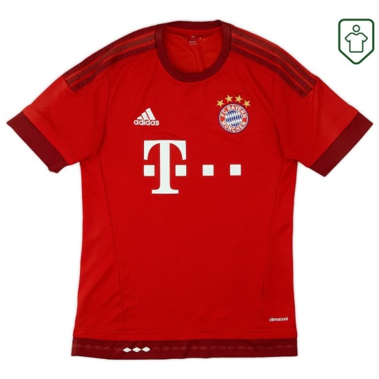 Camiseta retro Bayern Múnich 2015/16 local para hombre Thiago #6 Camiseta retro Bayern Múnich 2015/16 local para hombre Thiago #6