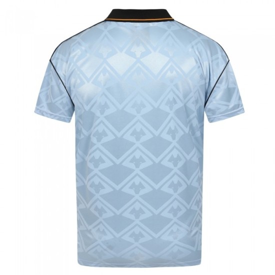 Camiseta Retro Wolverhampton Wanderers de Visitante 1992 para Hombre