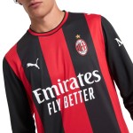 Camiseta de manga larga de local Milan 2026/27 para hombre Camiseta de manga larga de local Milan 2026/27 para hombre