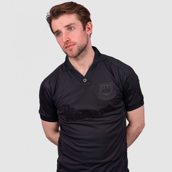 Camiseta Retro West Ham United 2000 - Negra Hombre Camiseta Retro West Ham United 2000 - Negra Hombre