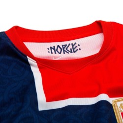 Camiseta de la Copa Mundial 2026 de Noruega Primera Equipación para Niño Camiseta de la Copa Mundial 2026 de Noruega Primera Equipación para Niño