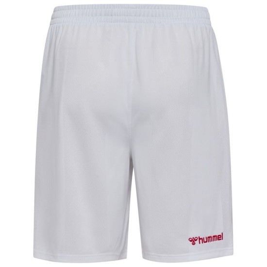 Pantalones Cortos Mundial 2026 Local Dinamarca - Blanco Hombre