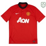 Camiseta retro local hombre Manchester United 2013/14 Mata #8