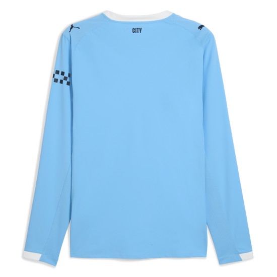 Camiseta Manga Larga Local Manchester City 2025/26 Niño