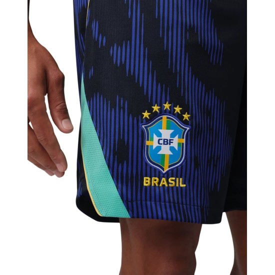 Shorts de visitante Brasil 2026 Copa del Mundo niño