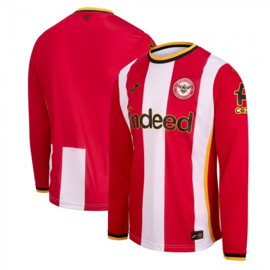 Camiseta de manga larga de local Brentford 2026/27 para niño Camiseta de manga larga de local Brentford 2026/27 para niño