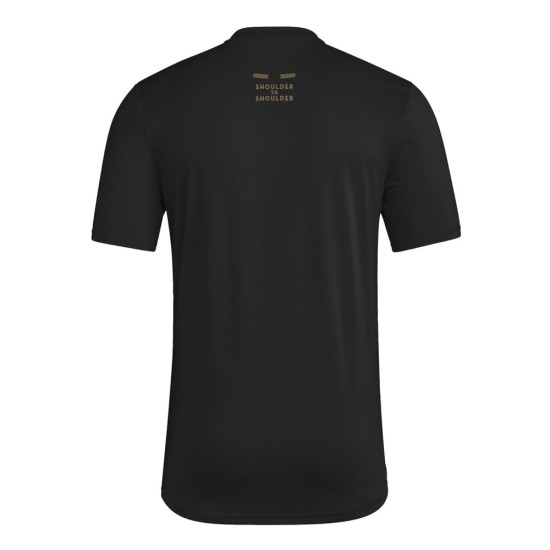 Camiseta Hook AEROREADY Tercera Infantil Los Angeles FC 2025 - Negra Camiseta Hook AEROREADY Tercera Infantil Los Angeles FC 2025 - Negra