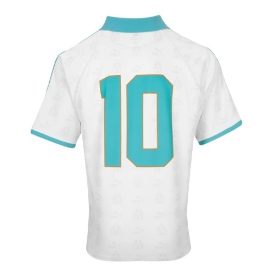 Camiseta Retro King OM #10 - Blanca Niño