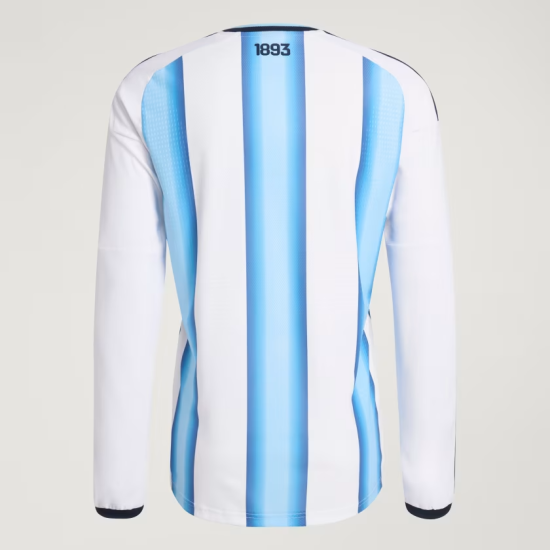 Camiseta oficial de local Argentina 2026 de manga larga para mujer