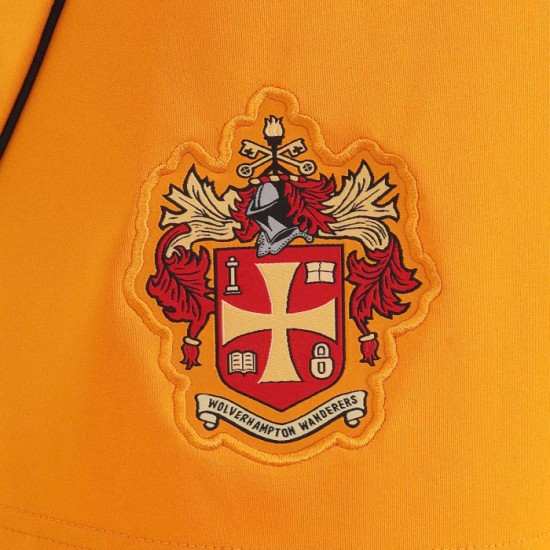 Pantalones cortos locales Wolverhampton Wanderers 2026/27 para hombre - Dorado Pantalones cortos locales Wolverhampton Wanderers 2026/27 para hombre - Dorado