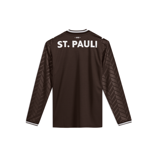 Camiseta local de manga larga infantil FC St. Pauli 2026/27 Camiseta local de manga larga infantil FC St. Pauli 2026/27