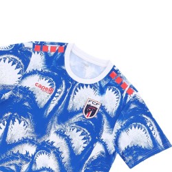 Camiseta de Entrenamiento Prepartido de la Copa Mundial 2026 de Cabo Verde Tercera Equipación para Niño Camiseta de Entrenamiento Prepartido de la Copa Mundial 2026 de Cabo Verde Tercera Equipación para Niño
