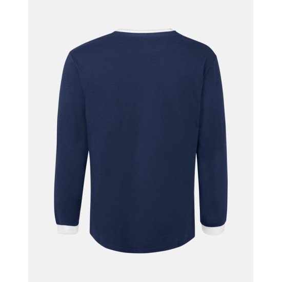 Camiseta Retro Manga Larga Visitante Tottenham Hotspur 1970 Hombre Camiseta Retro Manga Larga Visitante Tottenham Hotspur 1970 Hombre