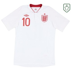 Camiseta retro local Inglaterra 2012/13 para hombre Rooney #10 Camiseta retro local Inglaterra 2012/13 para hombre Rooney #10