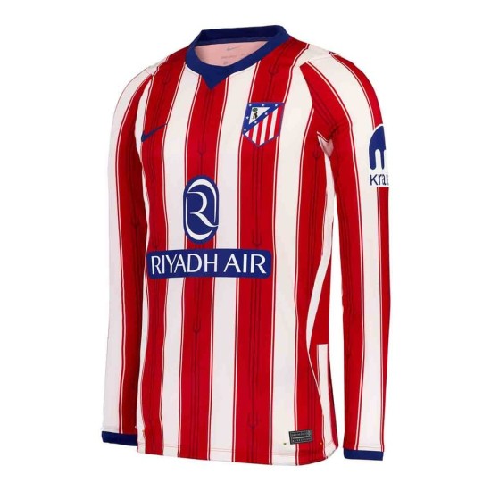 Camiseta de manga larga de local Atlético de Madrid 2026/27 para hombre Camiseta de manga larga de local Atlético de Madrid 2026/27 para hombre