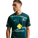 Camiseta infantil Australia 2026 Copa del Mundo tercera pre partido