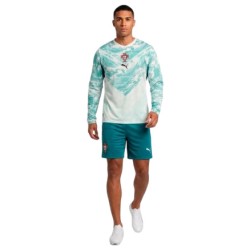 Camiseta de Manga Larga de la Copa Mundial 2026 de Portugal Segunda Equipación para Mujer Camiseta de Manga Larga de la Copa Mundial 2026 de Portugal Segunda Equipación para Mujer