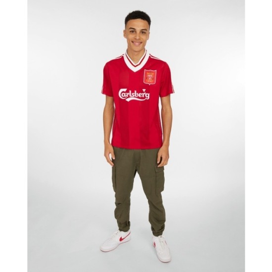 Camiseta Retro de Casa 1995/96 Liverpool Infantil Camiseta Retro de Casa 1995/96 Liverpool Infantil