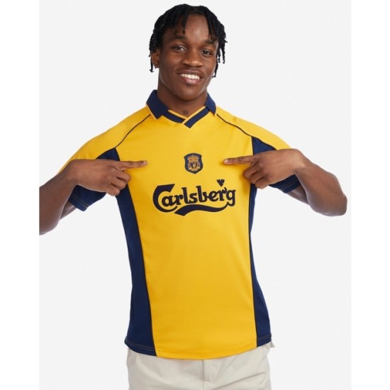 Camiseta Retro Visitante Mujer Liverpool 2000/01 Camiseta Retro Visitante Mujer Liverpool 2000/01