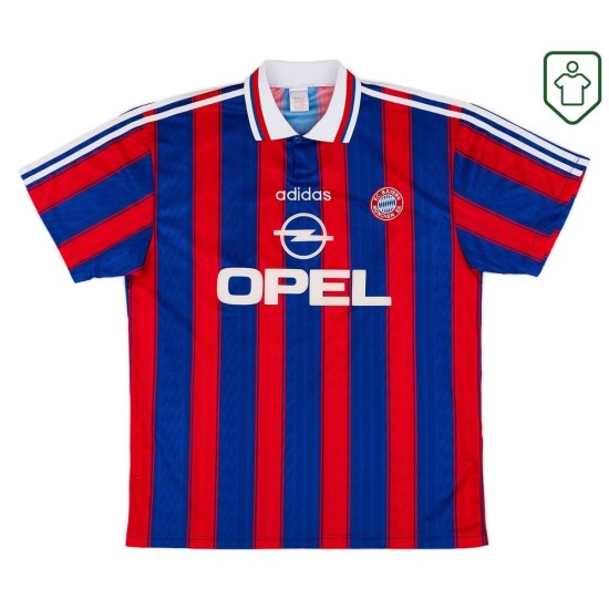 Camiseta retro Bayern Múnich 1995/97 local para hombre Klinsmann #18