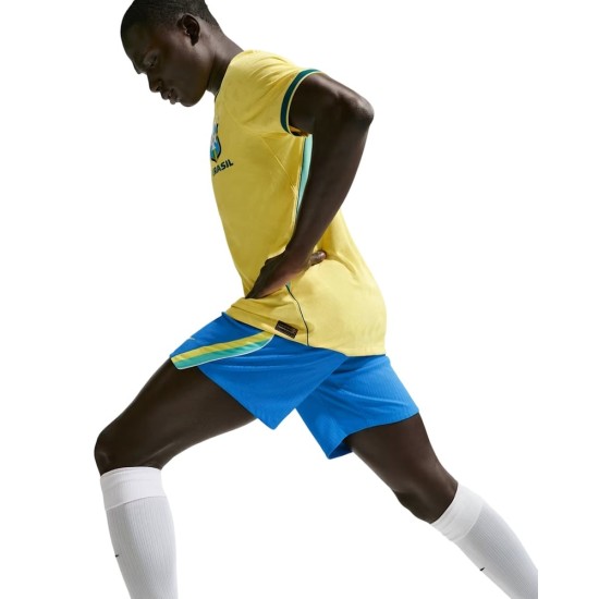 Shorts de local Brasil 2026 Copa del Mundo niño Shorts de local Brasil 2026 Copa del Mundo niño