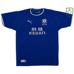 Camiseta retro local hombre Everton 2003/04 Gravesen #16 Camiseta retro local hombre Everton 2003/04 Gravesen #16