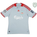 Camiseta retro visitante hombre Liverpool 2008/09 Gerrard #8