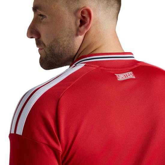 Camiseta Local Masculina de Manga Larga Manchester United 2026/27