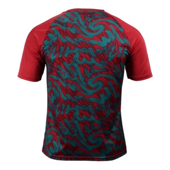 Remera pre partido tercera Portugal 2026 rojo hombre