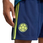 Shorts de visitante Colombia 2026 Copa del Mundo niño