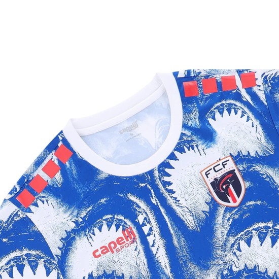 Camiseta infantil Cabo Verde 2026 Copa del Mundo tercera pre partido
