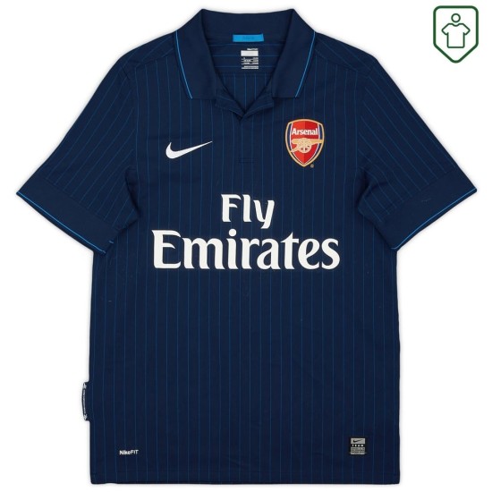 Camiseta retro visitante hombre Arsenal 2009/10 v. Persie #11 Camiseta retro visitante hombre Arsenal 2009/10 v. Persie #11