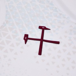 Camiseta de entrenamiento previa al partido de la 3.ª equipación del West Ham United 2026/27 - Blanca para niño Camiseta de entrenamiento previa al partido de la 3.ª equipación del West Ham United 2026/27 - Blanca para niño