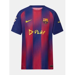 Camiseta de casa FC Barcelona x Ed Sheeran 2025/26 – LAMINE YAMAL #10 para niño