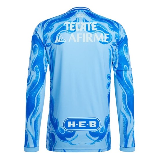 Camiseta visitante manga larga Tigres UANL 2025/26 para niño Camiseta visitante manga larga Tigres UANL 2025/26 para niño