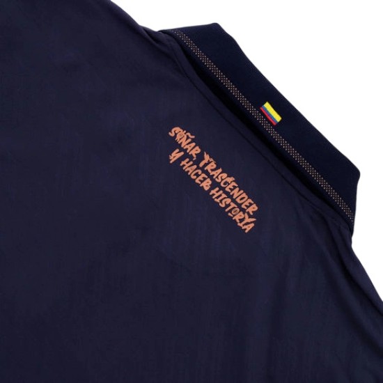 Camiseta manga larga visitante Ecuador 2026 Copa del Mundo niño