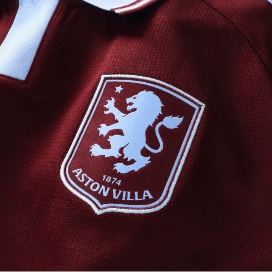 Camiseta Aston Villa 2026/27 Home de Manga Larga de Hombre Camiseta Aston Villa 2026/27 Home de Manga Larga de Hombre