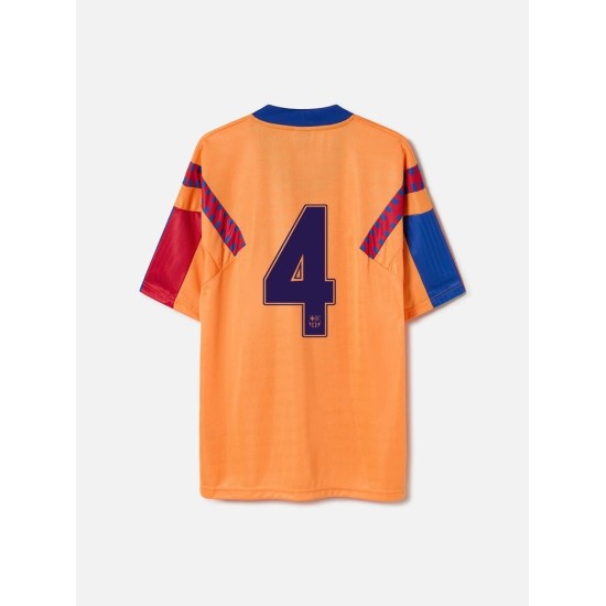 Camiseta Retro de Fuera FC Barcelona 1991/92 para Hombre #4 Camiseta Retro de Fuera FC Barcelona 1991/92 para Hombre #4