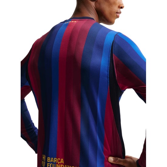 Camiseta de manga larga de local 2026/27 infantil del FC Barcelona Camiseta de manga larga de local 2026/27 infantil del FC Barcelona